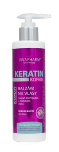 Keratynowy balsam do włosów z kofeiną VIVAPHARM – 200 ml